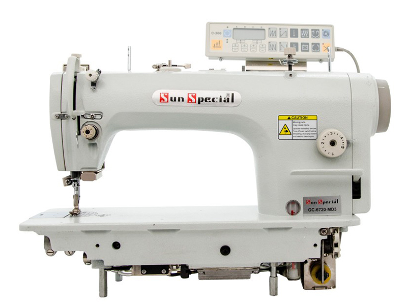 Máquina Costura Industrial Reta Eletrônica Motor Direct Drive GC6720MD3 Sun Special