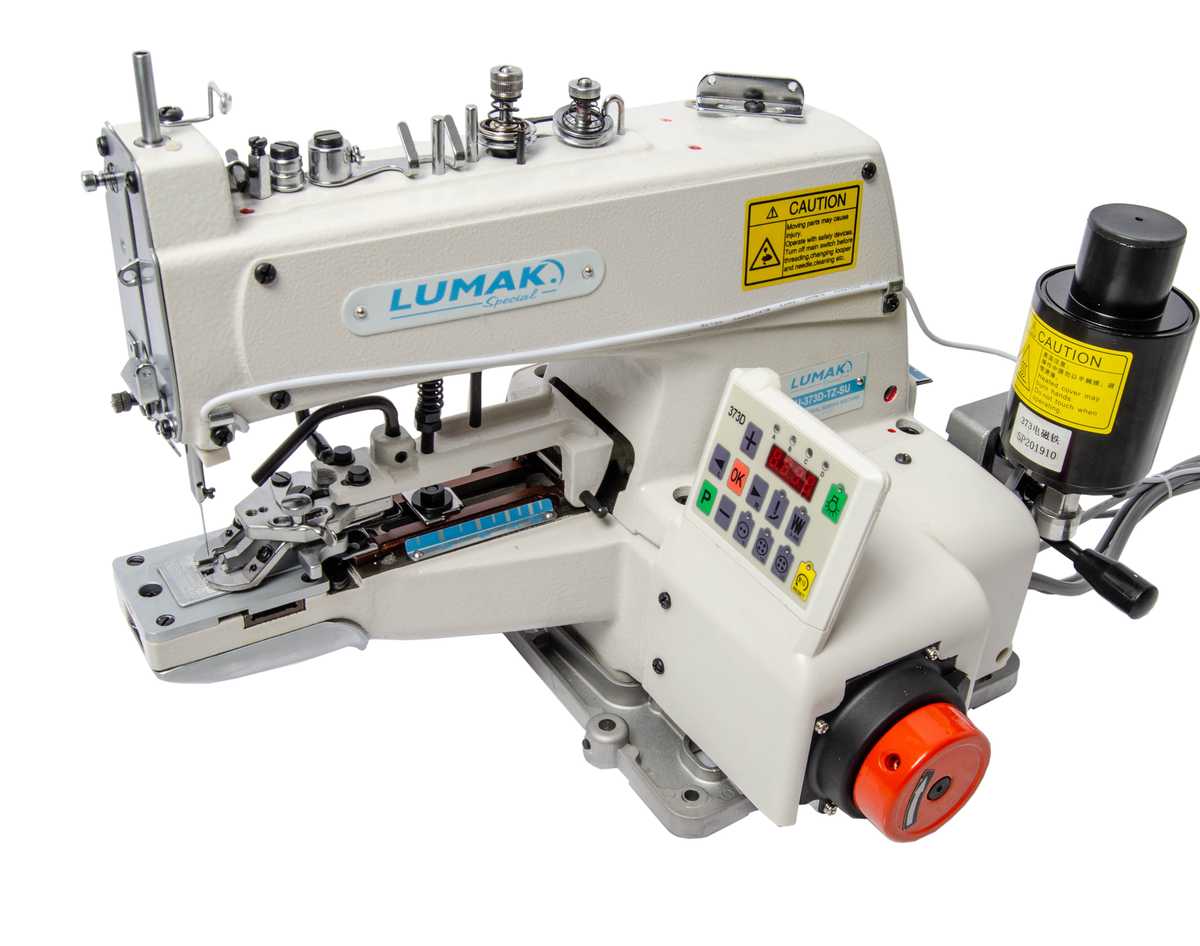 Máquina Costura Industrial Botoneira LU373D-TZ-SU Azul 220V - Lumak