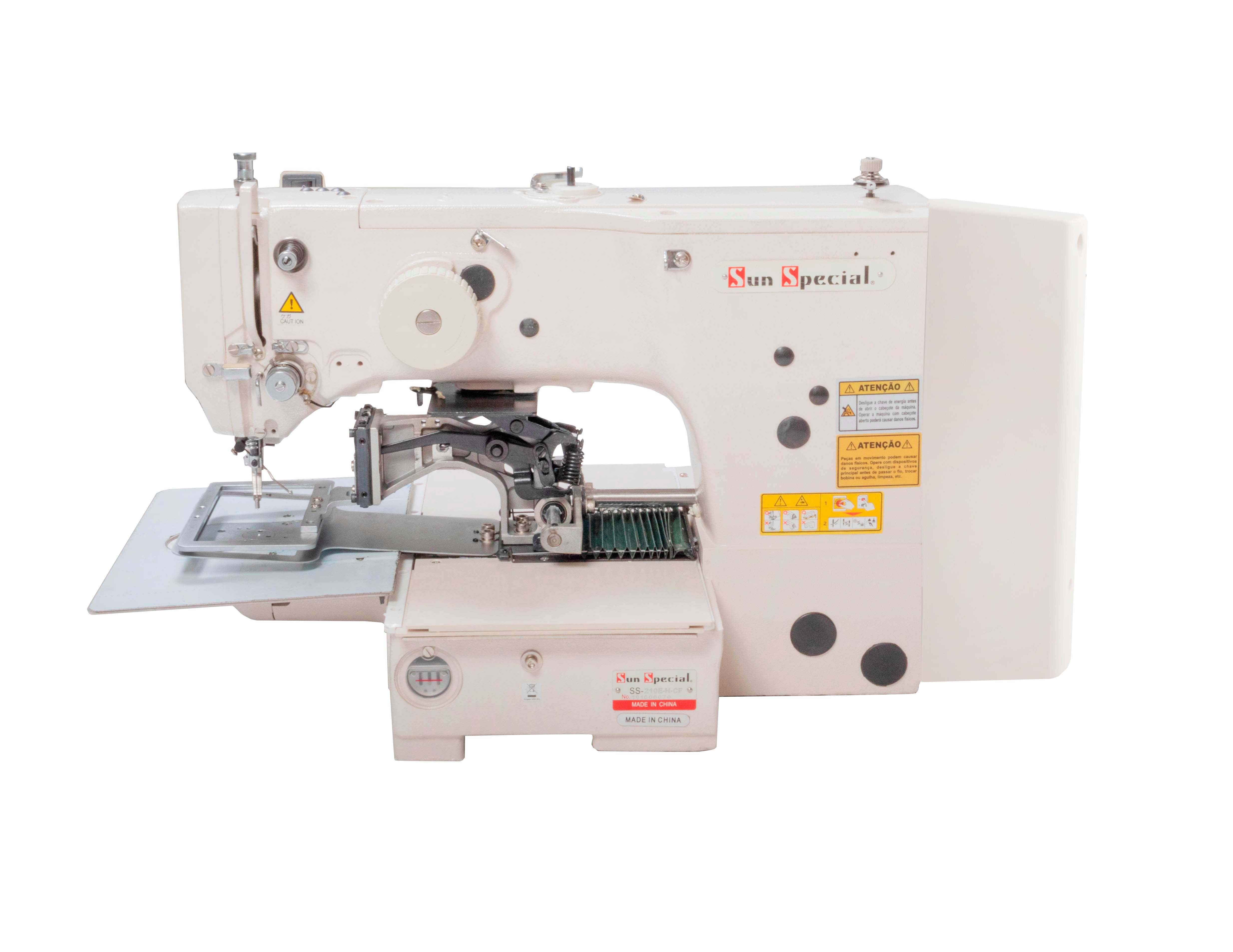 Máquina Costura Industrial Filigrana Elétrica 130X60 CP SS210-E-H-CF - Sun Special