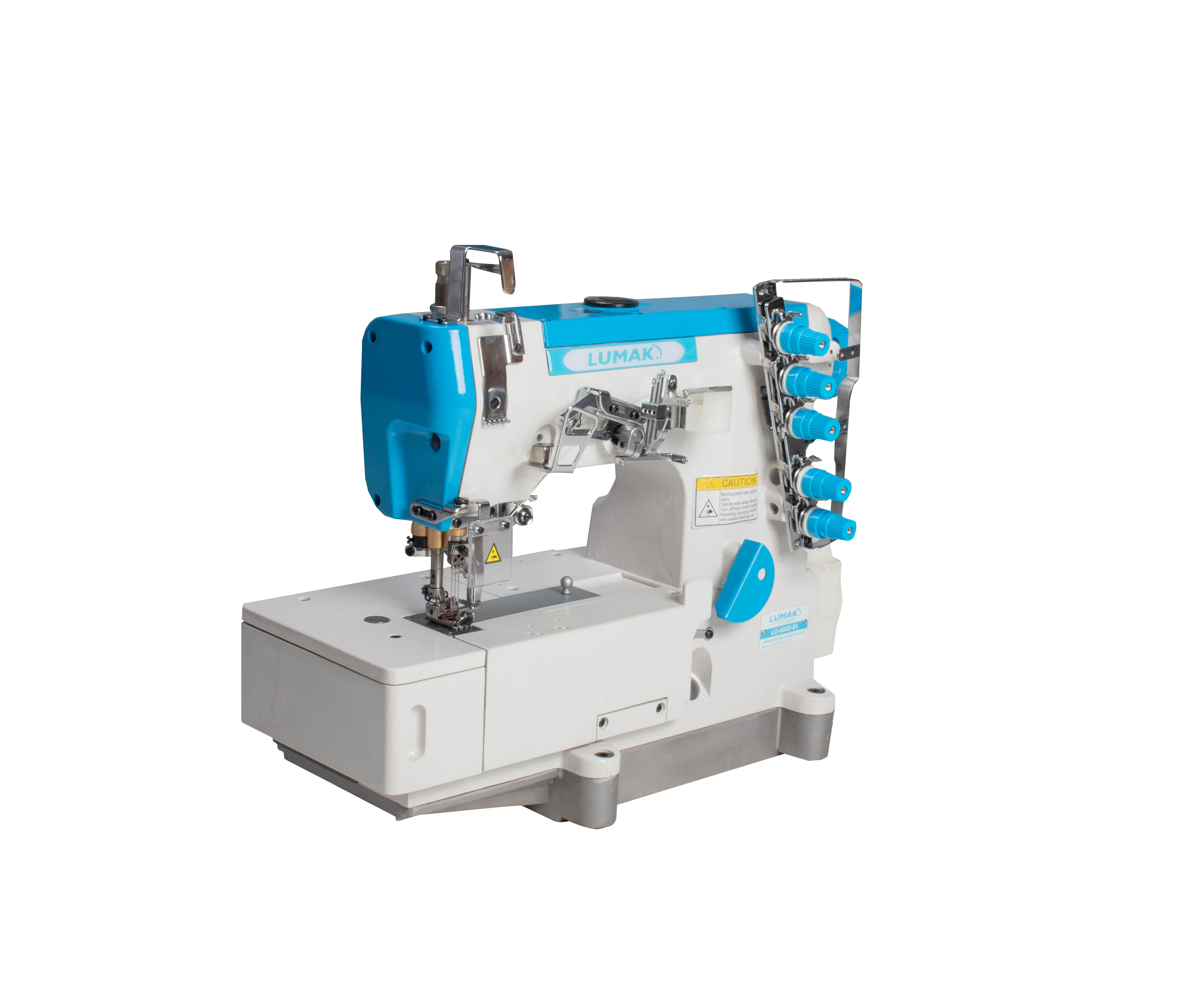 Máquina Costura Industrial Galoneira Plana Fechada LU500D-01-TZ-QI - Lumak