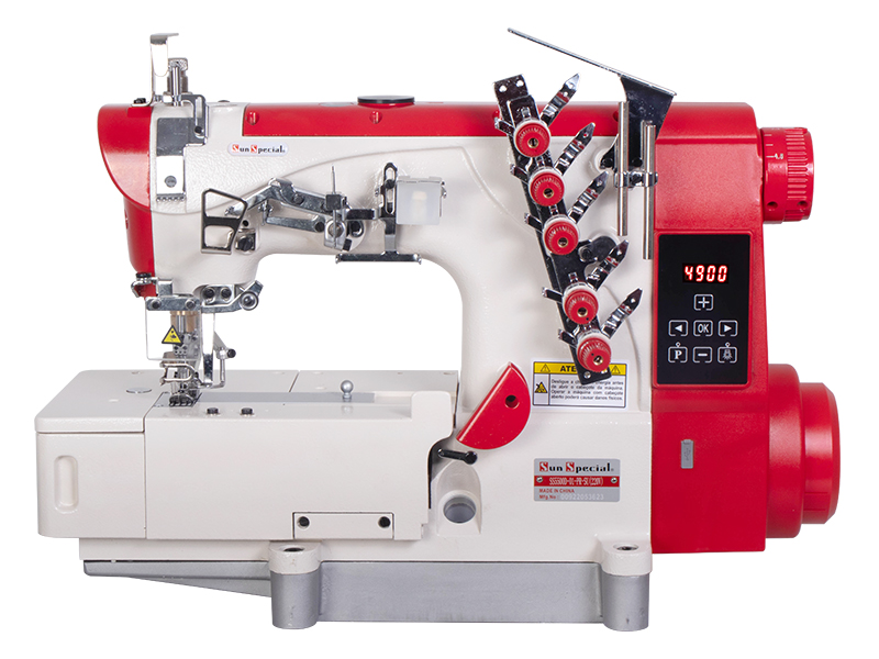 Máquina Costura Industrial Galoneira Plana Direct Drive SS5500D-01-PR-SU - Sun Special